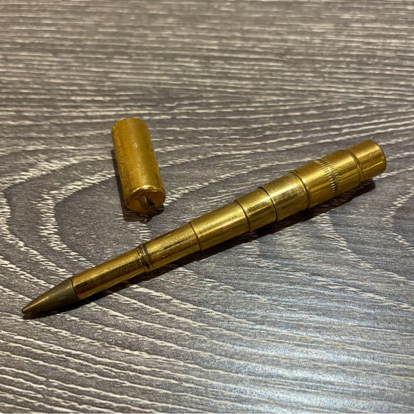 RARE VINTAGE WRITESCOPE Collectible Collapsing Keychain Ballpoint Pen - Picture 1 of 8
